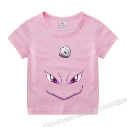 Kinder T-Shirts Mit Niedlichen Pokemon Oder Pikachu Motiven