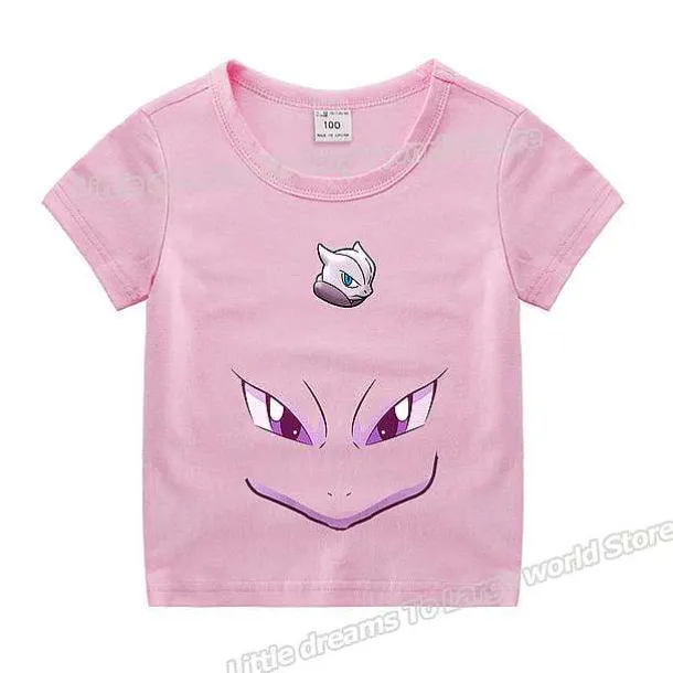 Kinder T-Shirts Mit Niedlichen Pokemon Oder Pikachu Motiven