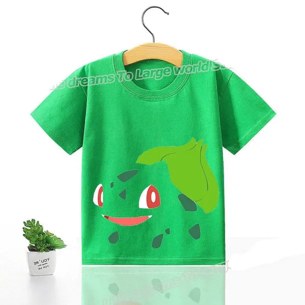 Kinder T-Shirts Mit Niedlichen Pokemon Oder Pikachu Motiven