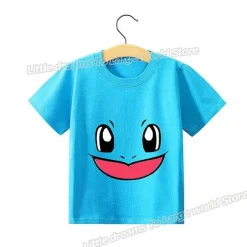Kinder T-Shirts Mit Niedlichen Pokemon Oder Pikachu Motiven