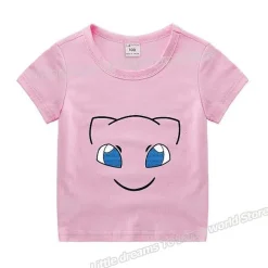 Kinder T-Shirts Mit Niedlichen Pokemon Oder Pikachu Motiven