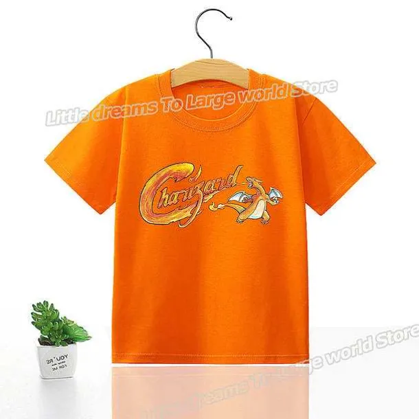 Kinder T-Shirts Mit Niedlichen Pokemon Oder Pikachu Motiven