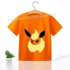 Kinder T-Shirts Mit Niedlichen Pokemon Oder Pikachu Motiven