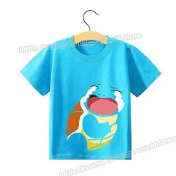 Kinder T-Shirts Mit Niedlichen Pokemon Oder Pikachu Motiven