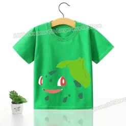 Kinder T-Shirts Mit Niedlichen Pokemon Oder Pikachu Motiven
