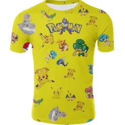 Kinder T Shirts Pokemon Und Pikachu Motive