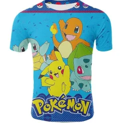 Kinder T Shirts Pokemon Und Pikachu Motive