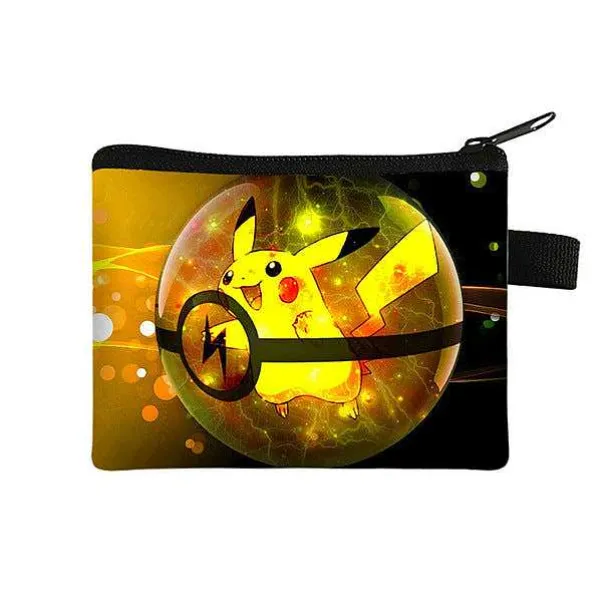 Kleine Geldborse - Pokemon Portemonnaie - Ideal Fur Kinder - Viele Motive