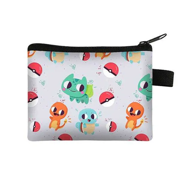 Kleine Geldborse - Pokemon Portemonnaie - Ideal Fur Kinder - Viele Motive