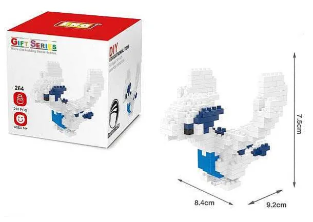 Klemm-Baustein Figuren - Feurigel, Endivie, Karnimani, Ho-Oh, Bauz, Robball Oder Flamiau