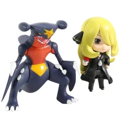 Knakrack / Garchomp & Cynthia Set Pokemon Figur (Ca. 10Cm)