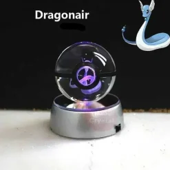 Kristall Pokeball Mit 3D Effekt Realxo Mewtu Pikachu Uvm.