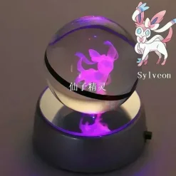 Kristall Pokeball Mit 3D Effekt Realxo Mewtu Pikachu Uvm.