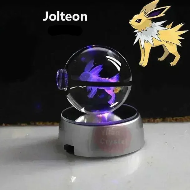 Kristall Pokeball Mit 3D Effekt Realxo Mewtu Pikachu Uvm.