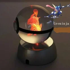 Kristall Pokeball Mit 3D Effekt Realxo Mewtu Pikachu Uvm.