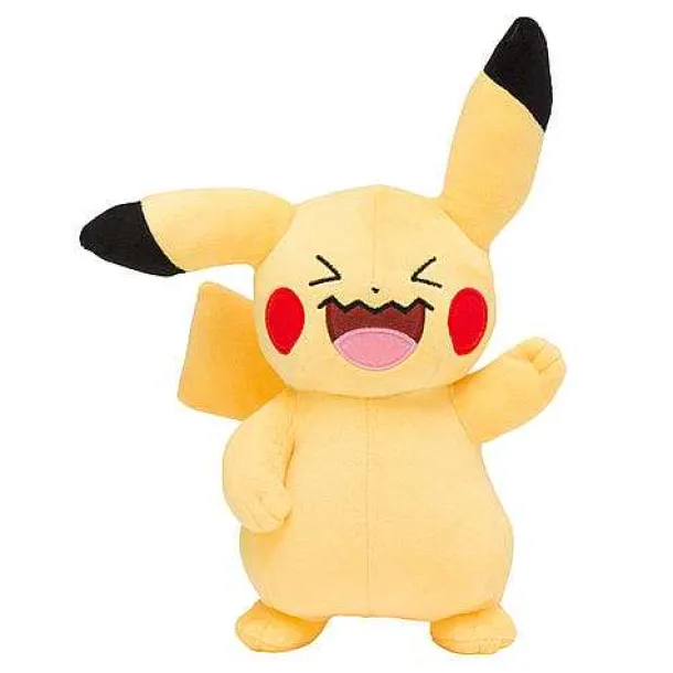 Lachende Pokemon Stoftiere (Pikachu, Eevee, Wobbuffet, Ditto, Audino, Combee)