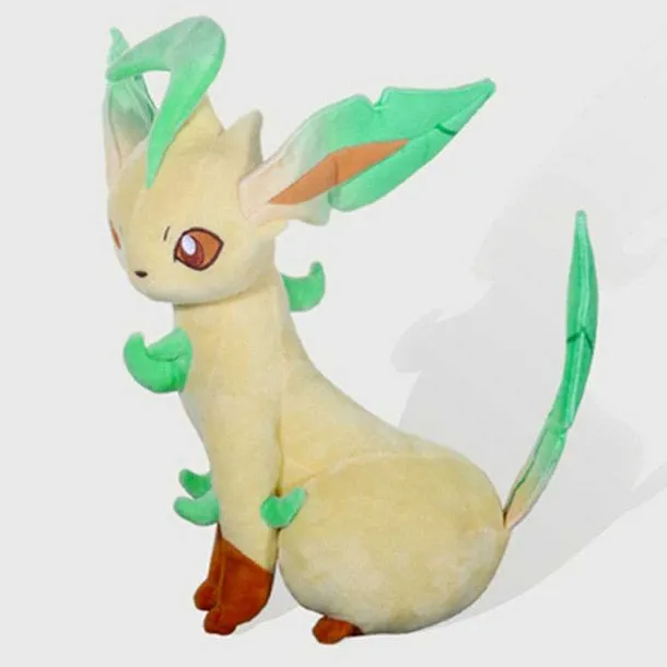 Leafeon Folipurba Pokemon Kuscheltier Kuschelig, Ca. 32Cm
