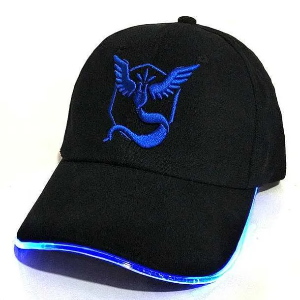Led Pokemon Go Cap - Leuchtet Im Dunkeln!