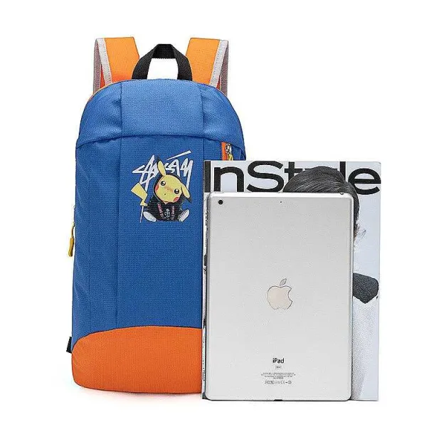 Leichter Rucksack Mit Pokemon Pikachu Motiv In Verschiedenen Farben