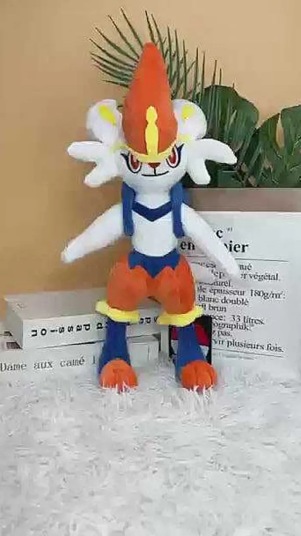 Liberlo Cinderace Pokemon Pluschtier (Ca. 40Cm)