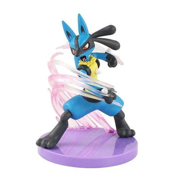 Lucario Mega Evolution Aura Effect Figur