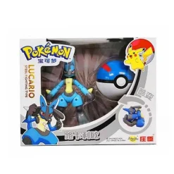 Lucario Spielzeug Figur Mit Pokeball