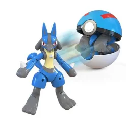 Lucario Spielzeug Figur Mit Pokeball