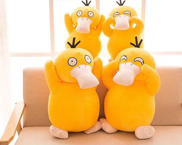 Lustiger Enton Psyduck Kuscheltiere (30Cm, 40Cm Oder 50Cm) Pokemon
