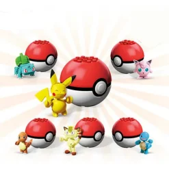Mega Bloks Pokemon Series Pikachu Glumanda Schiggy Und Mehr