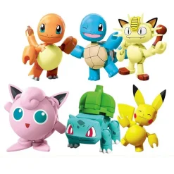 Mega Bloks Pokemon Series Pikachu Glumanda Schiggy Und Mehr