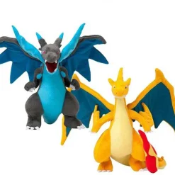 Mega Charizard / Glurak Pluschtier Pokemon 2Er Set (Ca. 20Cm)