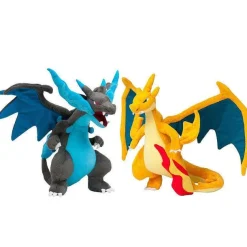 Mega Charizard / Glurak Pluschtier Pokemon 2Er Set (Ca. 20Cm)