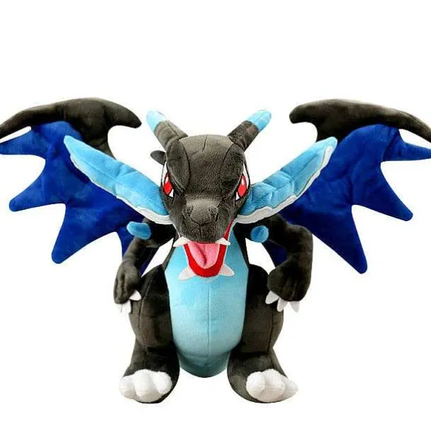 Mega Glurak Charizard Plusch Pokemon Figuren - Ca. 30Cm