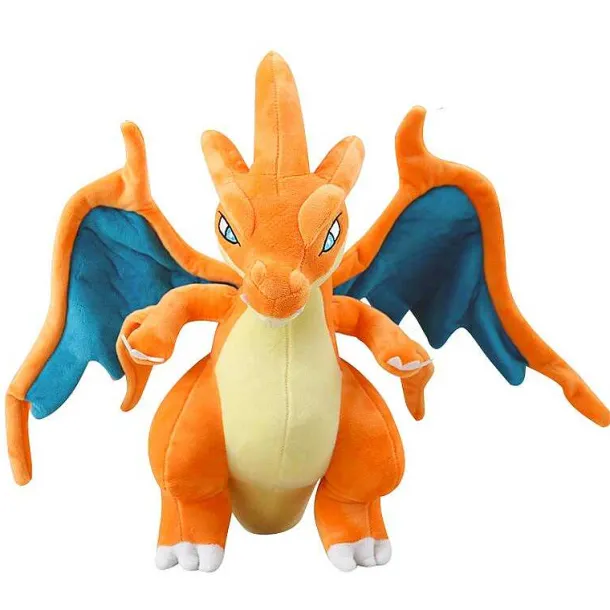 Mega Glurak Charizard Plusch Pokemon Figuren - Ca. 30Cm
