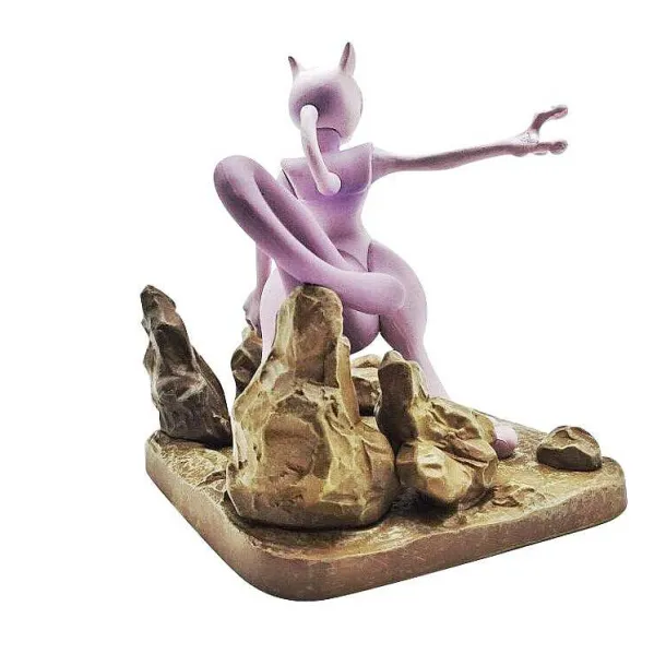 Mewtu Mewtwo Pokemon Figur (Ca. 11Cm)