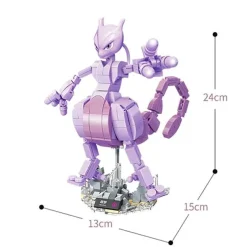Mewtwo (Mewtu) Baustein Set