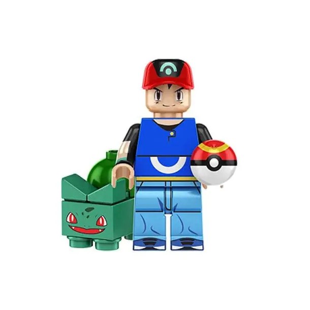 Mini Trainer Figuren Mit Pokemon