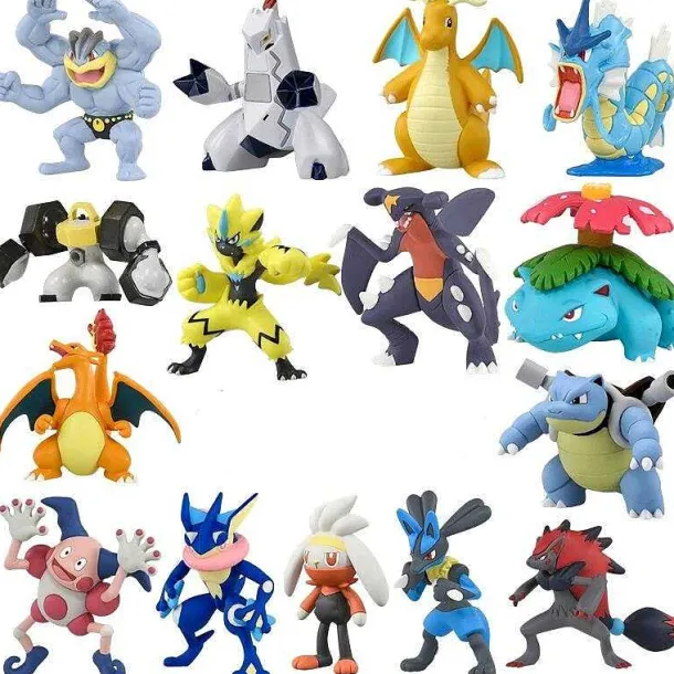 Moncolle Ex Ms Series 3-5Cm Mini Resin Pokemon Figuren