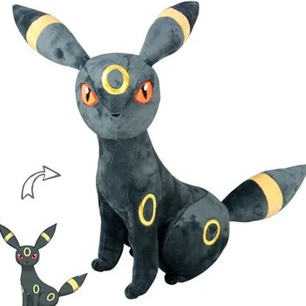 Nachtara Umbreon Plusch Pokemon (Ca. 30Cm)