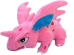 Nidorina Stofftier Pokemon (Ca. 30Cm) Blau Oder Pink