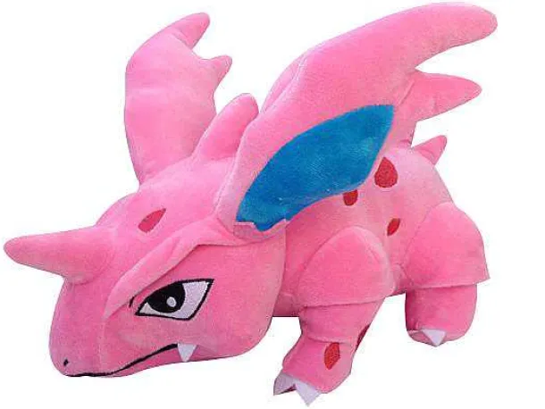 Nidorina Stofftier Pokemon (Ca. 30Cm) Blau Oder Pink
