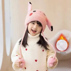 Niedliche Pokemon Winter Cosplay Mützen Fur Kinder