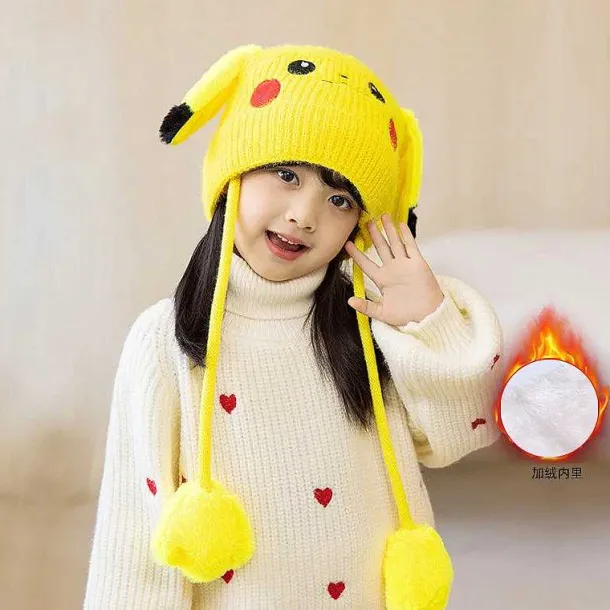 Niedliche Pokemon Winter Cosplay Mützen Fur Kinder