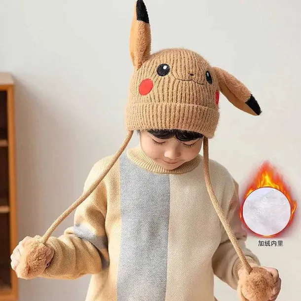 Niedliche Pokemon Winter Cosplay Mützen Fur Kinder