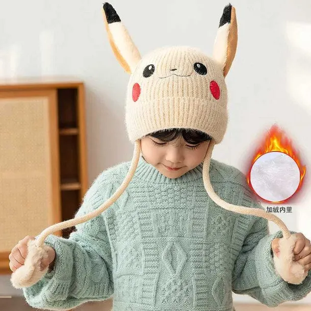 Niedliche Pokemon Winter Cosplay Mützen Fur Kinder