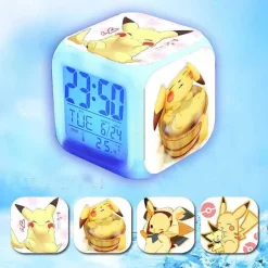 Niedlicher Led Wecker Mit Pikachu Motiven