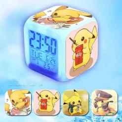 Niedlicher Led Wecker Mit Pikachu Motiven