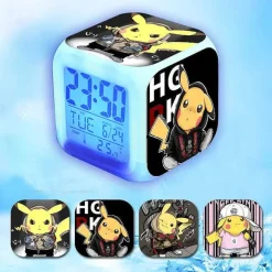 Niedlicher Led Wecker Mit Pikachu Motiven