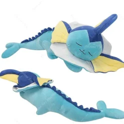 Niedliches Schlafendes Aquana Vaporeon Kuschel Pokemon (Ca. 65Cm)