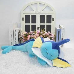 Niedliches Schlafendes Aquana Vaporeon Kuschel Pokemon (Ca. 65Cm)